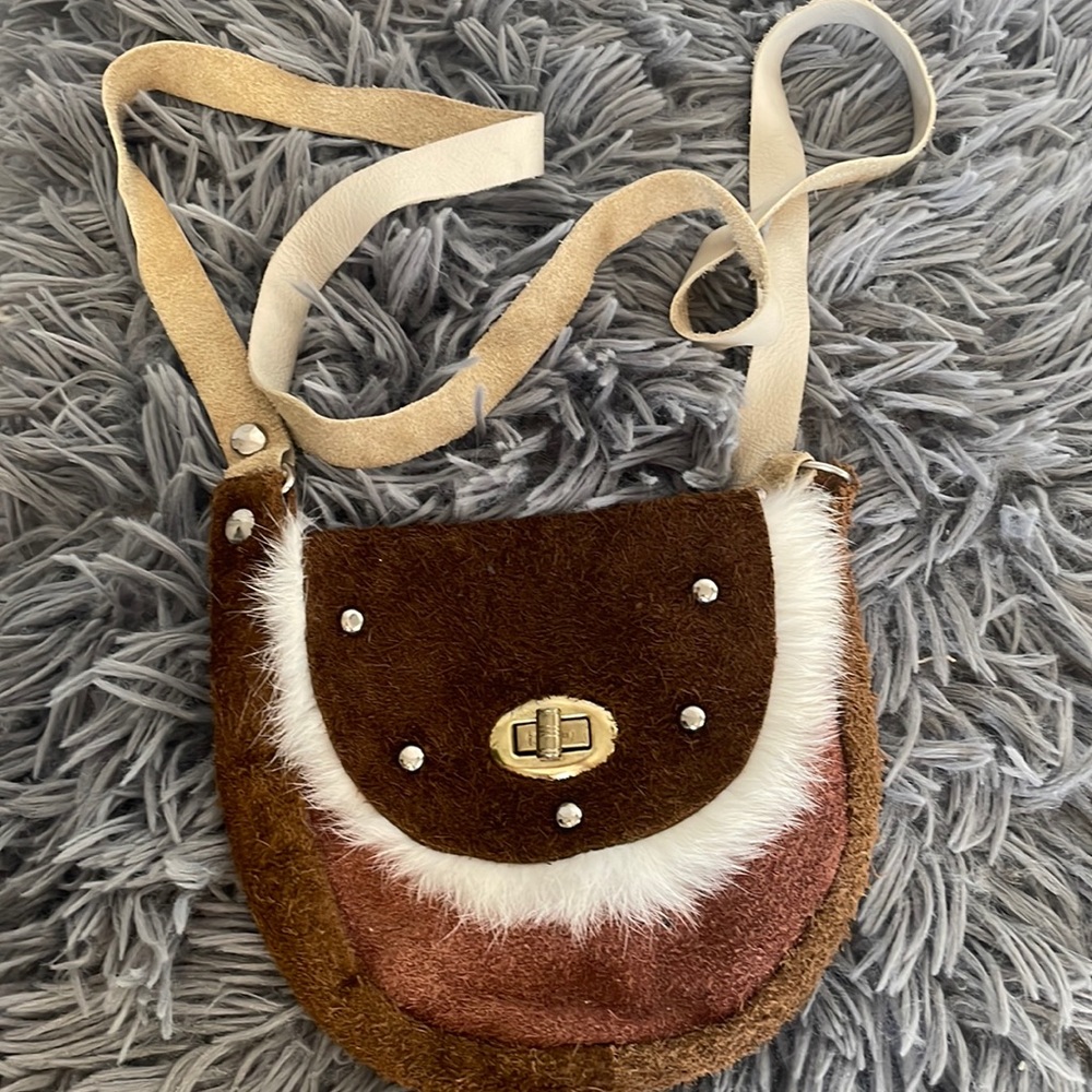 Genuine leather purse from Mexico.